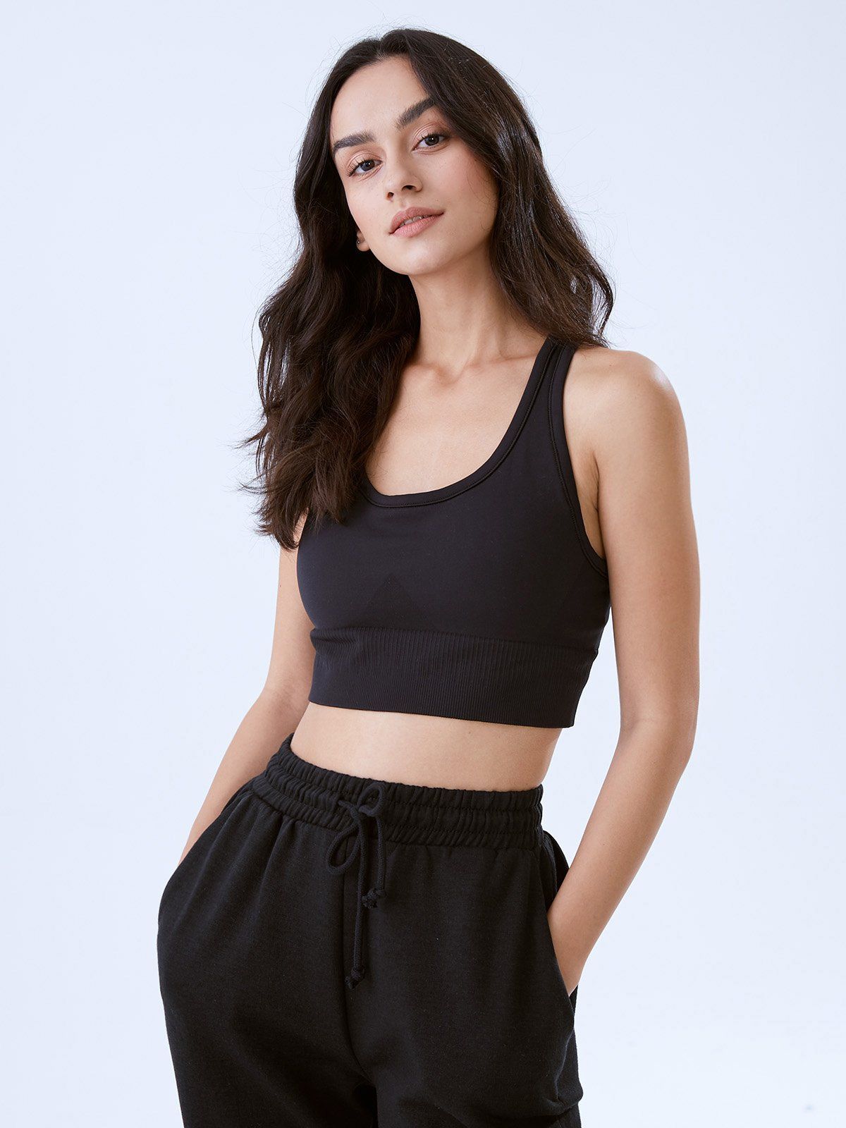 Cropped Performance Tank