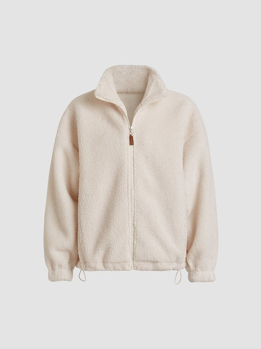 Cozy Zip Up Sherpa Jacket