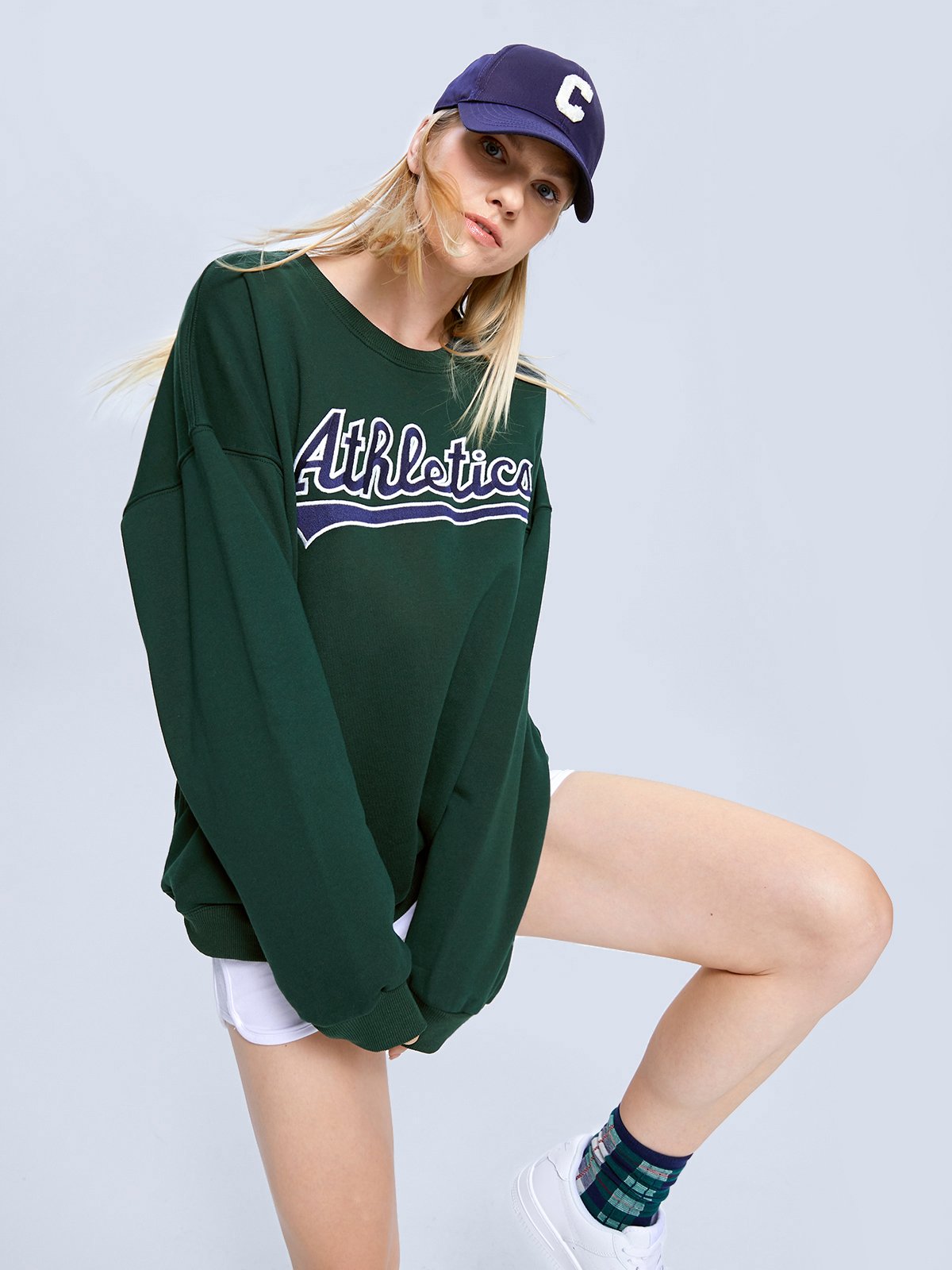 Oversized Varsity Athletics Sweater