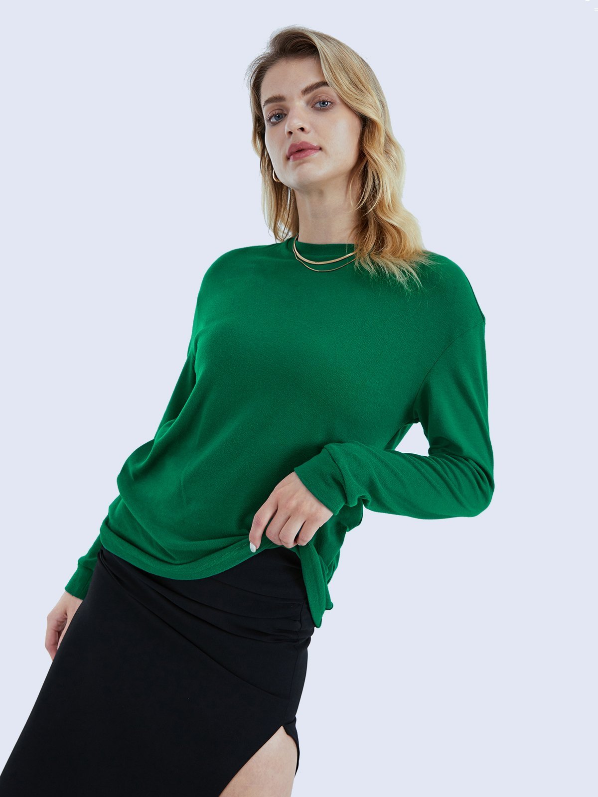 Essential Everyday Crewneck Long Sleeve Sweater