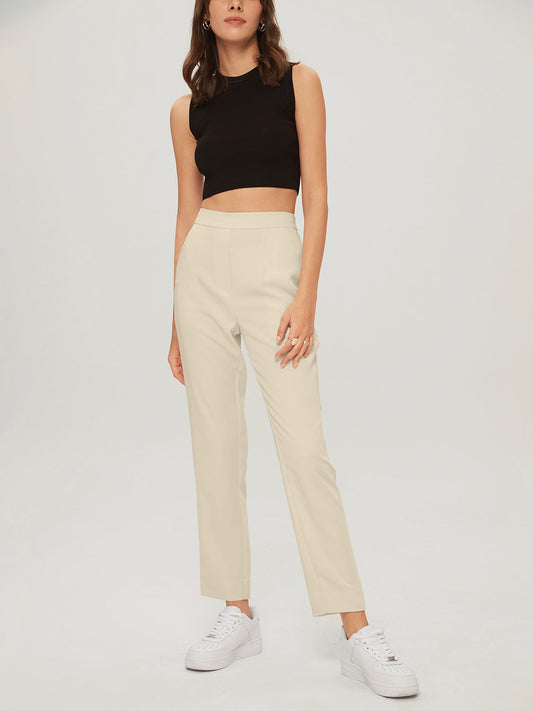 Everyday Cropped Slim Trousers