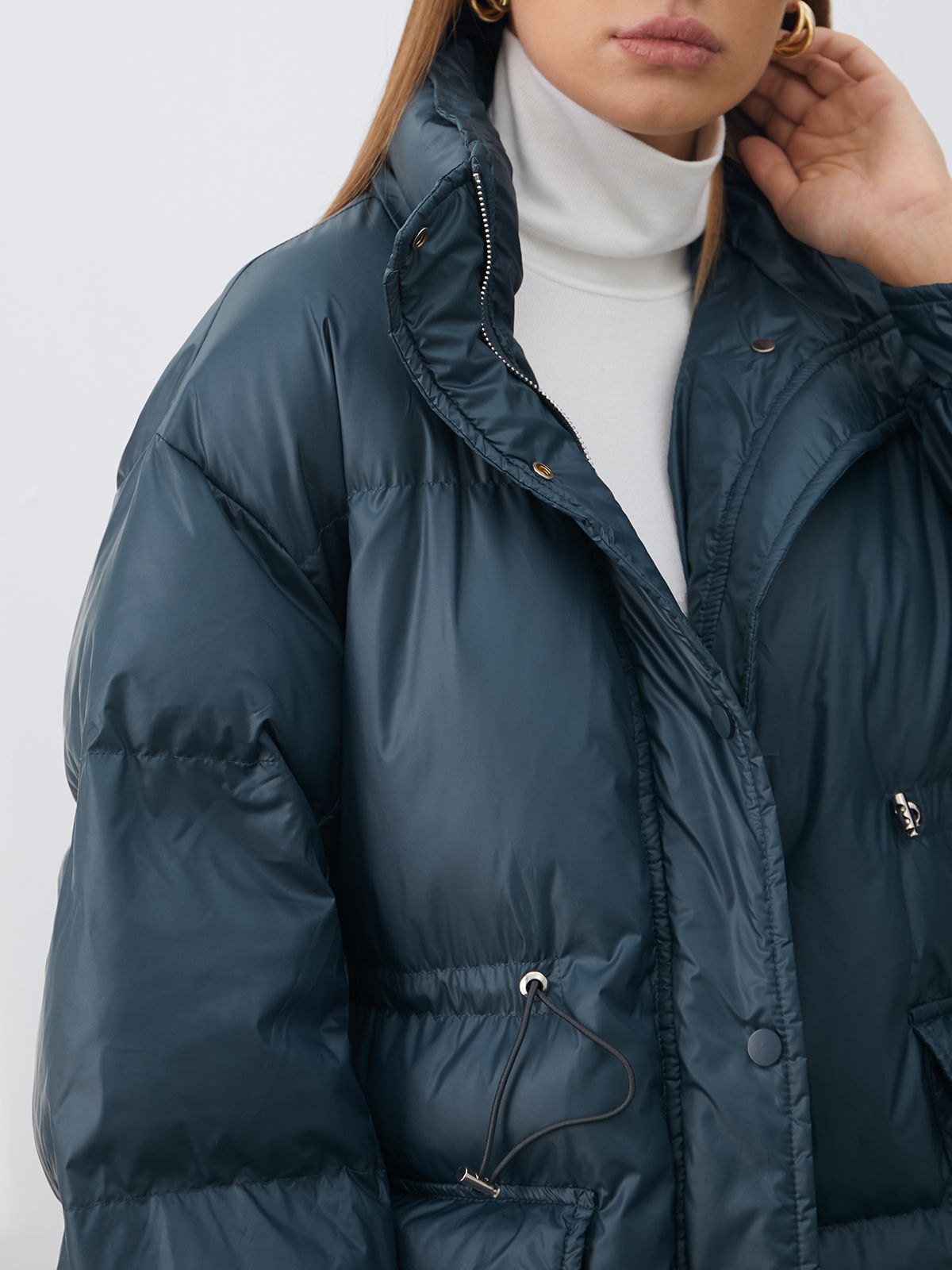 Oversized Mid Length Puffer Parka