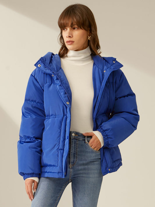 Zip Up Puffer Jacket