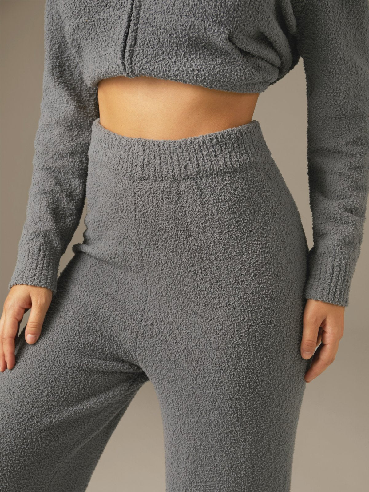 Cozy Wide Leg High Waisted Lounge Pants