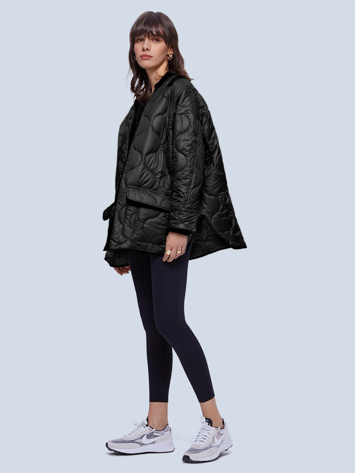 Oversized Quilted Puffer Jacket