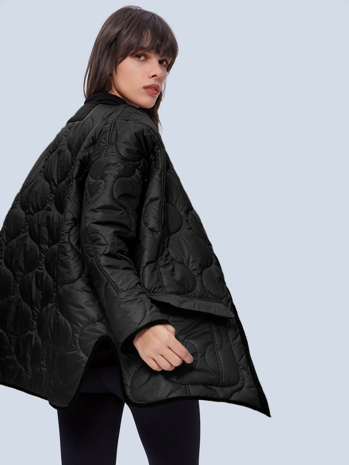 Oversized Quilted Puffer Jacket