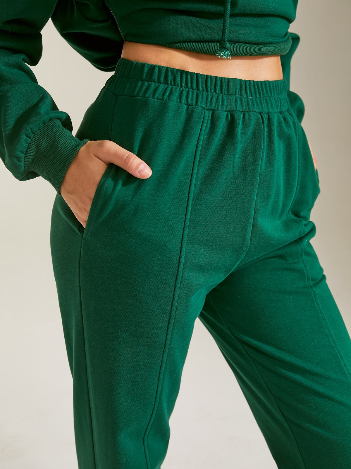 Flare Sweatpants with Bottom Zips