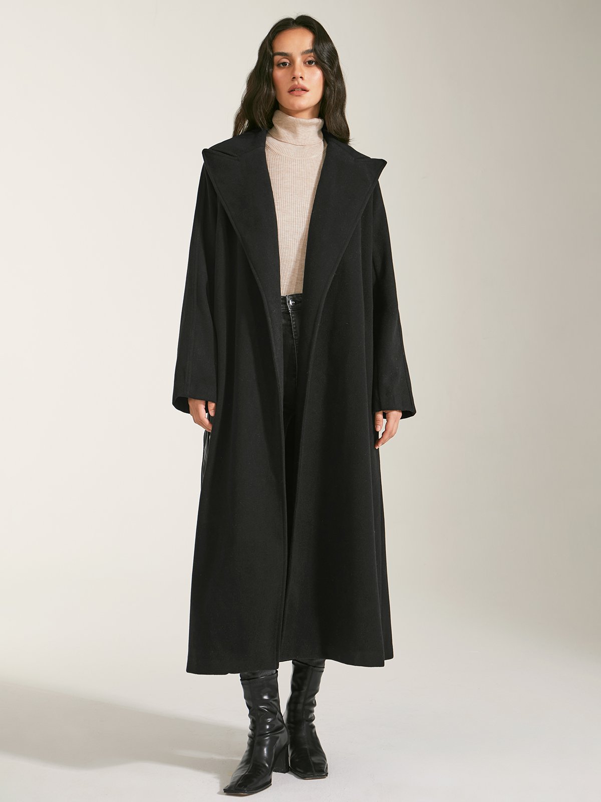 Long Wool Topcoat