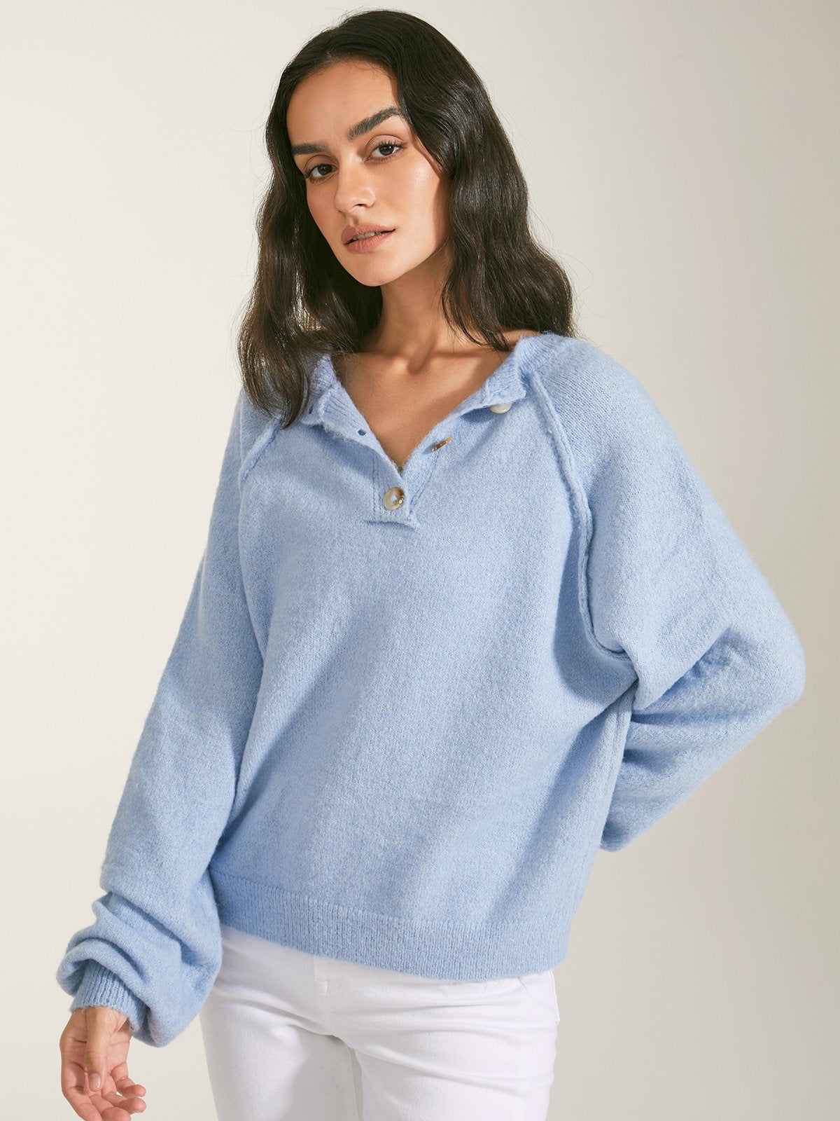 Reversible Extra Long Sleeve Sweater