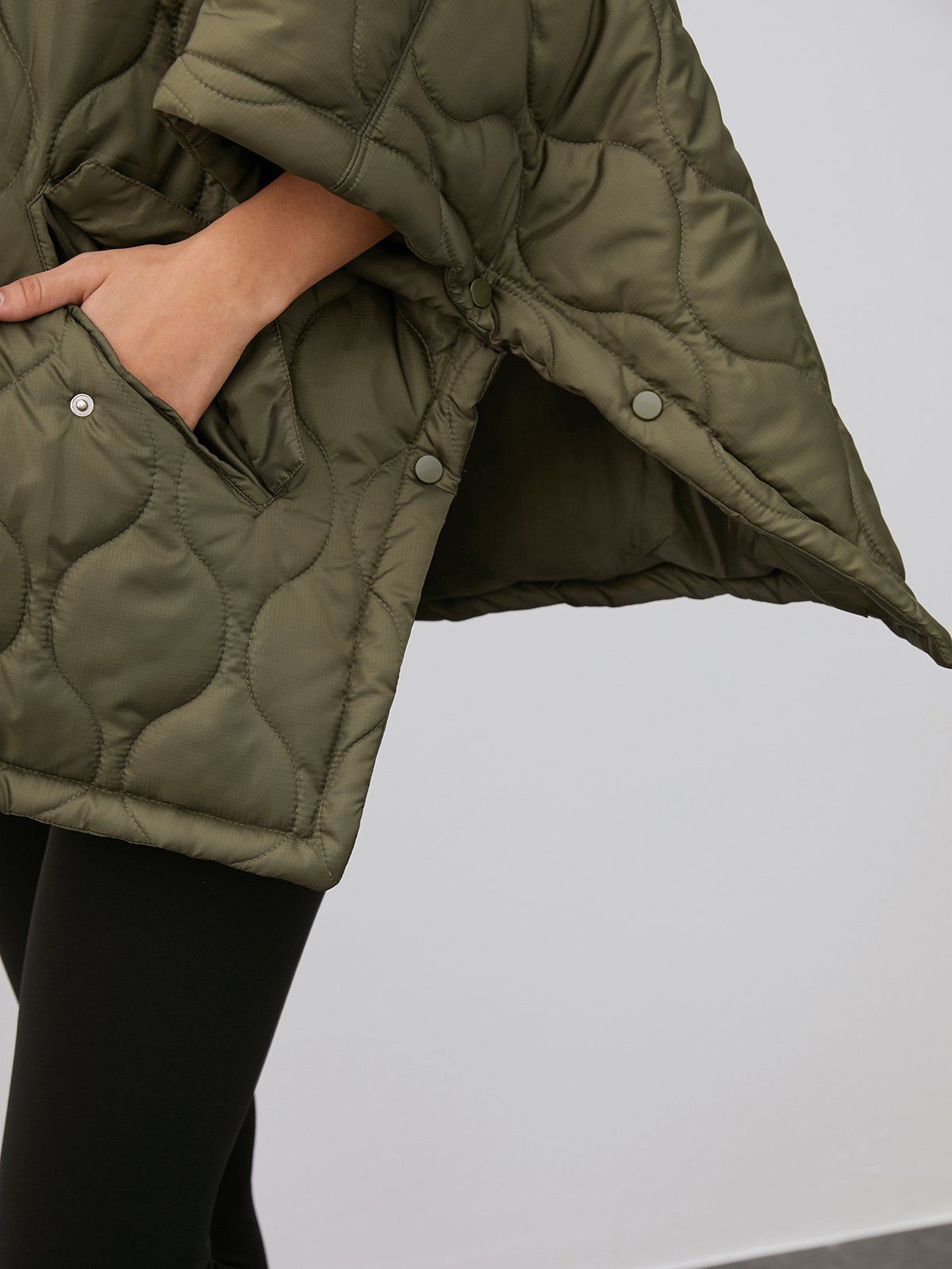 Quilted Oversized Puffer Anorak