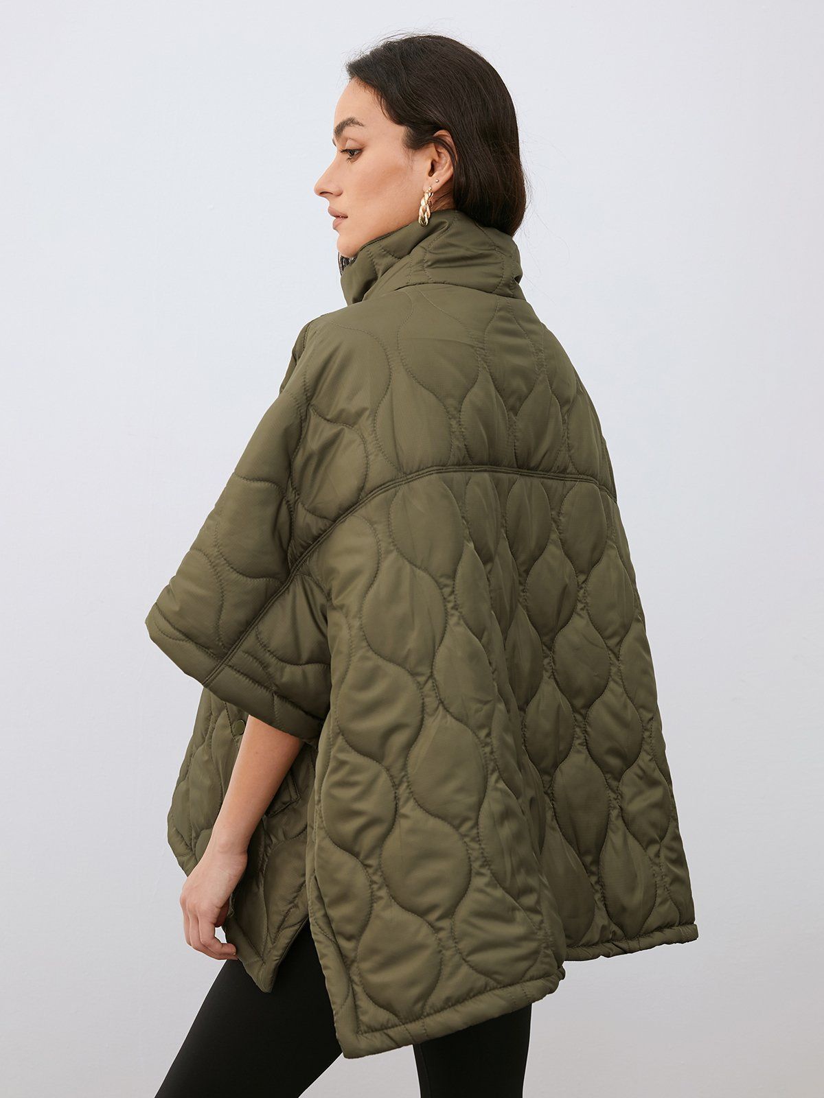 Quilted Oversized Puffer Anorak