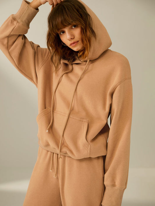 Oversized Essential Solid Colored Hoodie