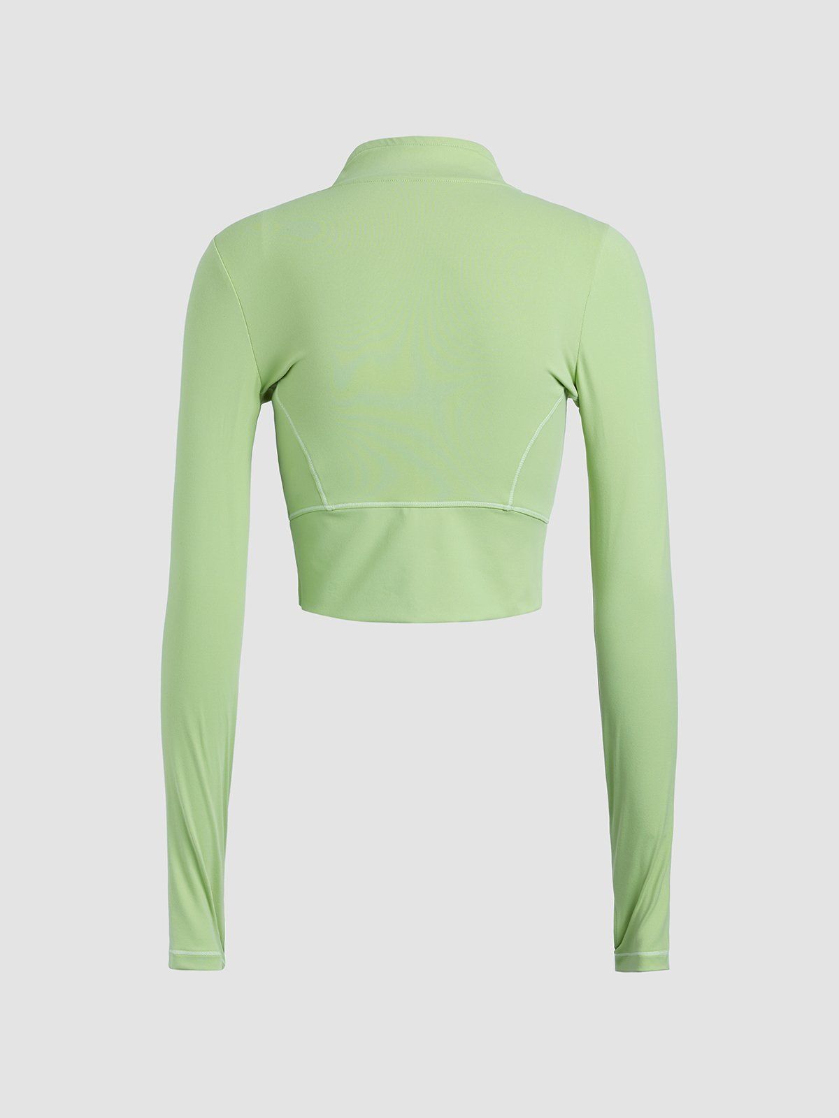 Cropped Mockneck Performance Jacket