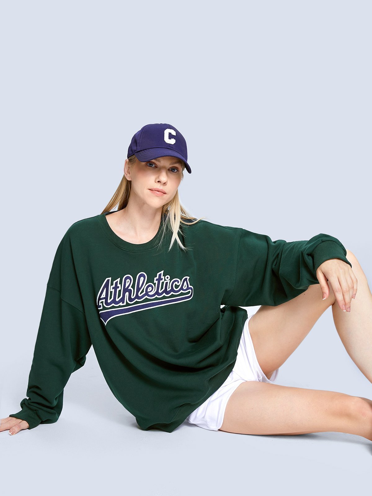 Oversized Varsity Athletics Sweater