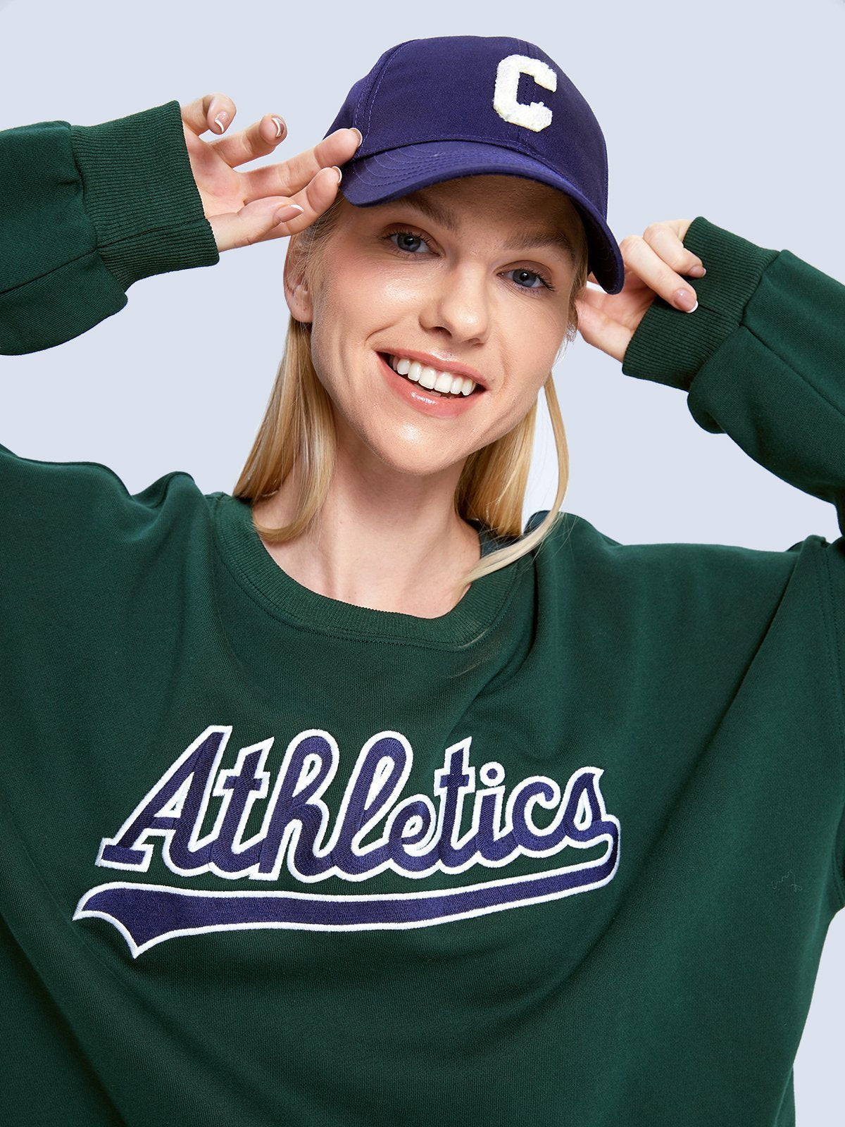 Oversized Varsity Athletics Sweater